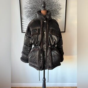 ALO Yoga Black Quilted Jacket